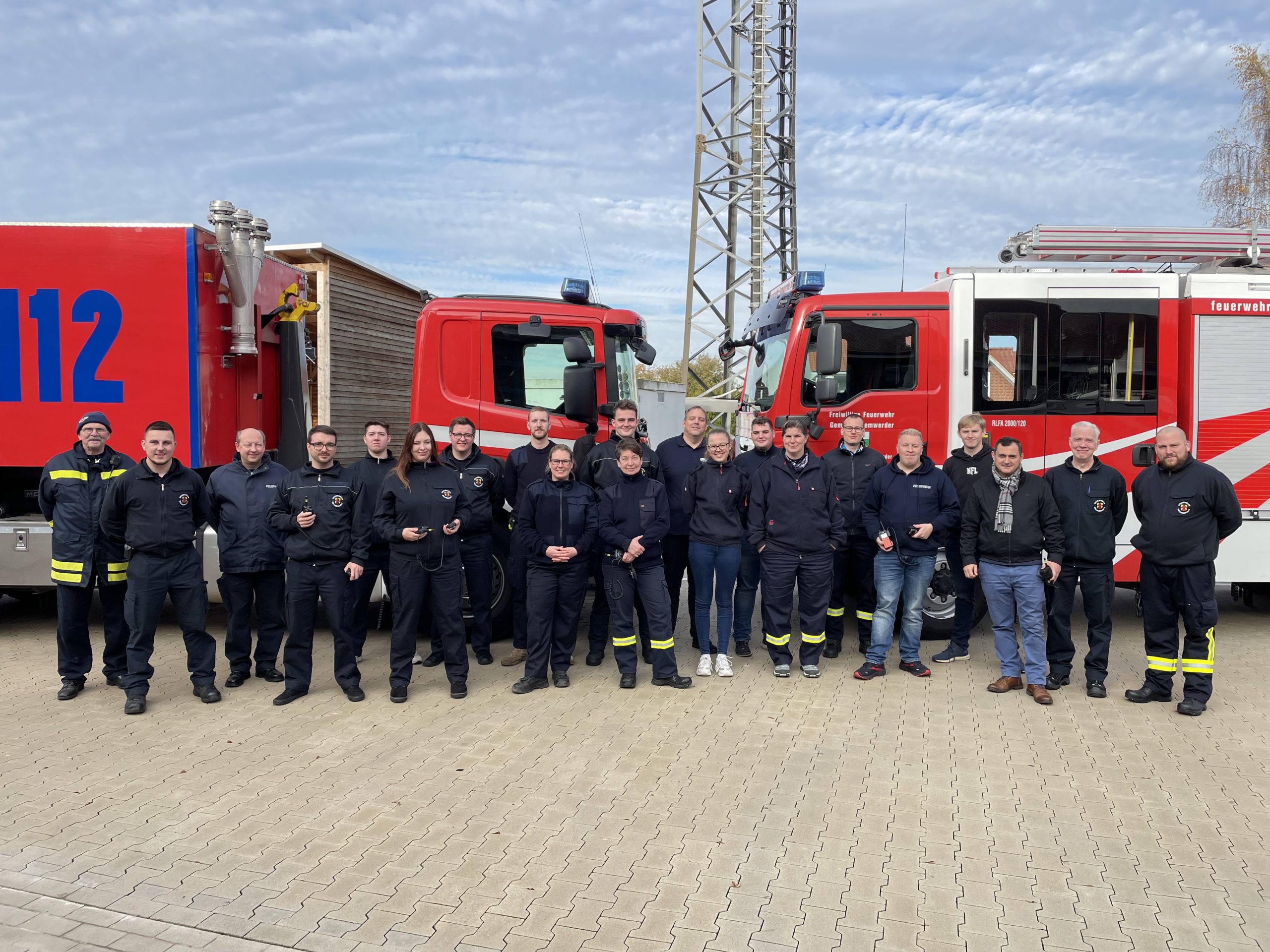 Gemeinsamer Funklehrgang mit der Feuerwehr Delmenhorst